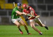 4 February 2023; Ciarán Joyce of Cork is tackled by David Reidy of Limerick during the Allianz Hurling League Division 1 Group A match between Cork and Limerick at Páirc Ui Chaoimh in Cork. Photo by Eóin Noonan/Sportsfile