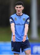 4 February 2023; Brendan Barr of UCD during the Leinster Senior Cup fourth round match between UCD and Shamrock Rovers at UCD Bowl in Dublin. Photo by Tyler Miller/Sportsfile