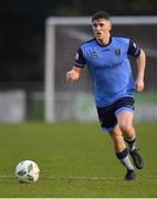 4 February 2023; Michael Gallagher of UCD during the Leinster Senior Cup fourth round match between UCD and Shamrock Rovers at UCD Bowl in Dublin. Photo by Tyler Miller/Sportsfile