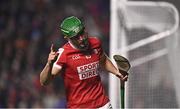 4 February 2023; Robbie O’Flynn of Cork celebrates after scoring his side's first goal during the Allianz Hurling League Division 1 Group A match between Cork and Limerick at Páirc Ui Chaoimh in Cork. Photo by Eóin Noonan/Sportsfile