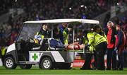 4 February 2023; Robbie O’Flynn of Cork leaves the pitch after sustaining an injury during the Allianz Hurling League Division 1 Group A match between Cork and Limerick at Páirc Ui Chaoimh in Cork. Photo by Eóin Noonan/Sportsfile