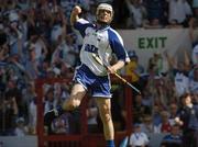 6 June 2004; Paul O'Brien, Waterford, celebrates after scoring the last minute goal that won the game. Guinness Munster Senior Hurling Championship Semi-Final, Tipperary v Waterford, Pairc Ui Chaoimh, Cork. Picture credit; Pat Murphy / SPORTSFILE