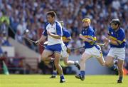 6 June 2004; Dan Shanahan, Waterford, in action against Eamonn Corcoran, centre, and Eddie Enright, Tipperary. Guinness Munster Senior Hurling Championship semi-final, Tipperary v Waterford, Pairc Ui Chaoimh, Cork. Picture credit; Brendan Moran / SPORTSFILE