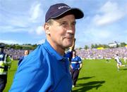 6 June 2004; Waterford manager Justin McCarthy in celebratory mood after victory over Tipperary. Guinness Munster Senior Hurling Championship Semi-Final, Tipperary v Waterford, Pairc Ui Chaoimh, Cork. Picture credit; Brendan Moran / SPORTSFILE