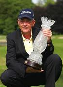 6 June 2004; Carl Mason, England,  with his trophy after winning the AIB Irish Seniors Open. Adare Manor Hotel Golf and Country Club, Adare, Co. Limerick. Picture credit; SPORTSFILE