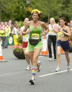 7 June 2004; Some of the many fun runners competing in the 2004 Flora Women's Mini-Marathon. Dublin. Picture credit; Brendan Moran / SPORTSFILE