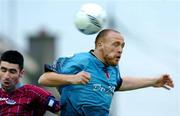 7 June 2004; Glen Crowe, Bohemians, in action against Danny O'Connor, Drogheda United. eircom League, Premier Division, Drogheda United v Bohemians, United Park, Drogheda, Co. Louth. Picture credit; David Maher / SPORTSFILE