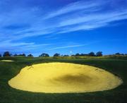 2003; The 1st Green on the New South Course at the K Club, Straffan, Co. Kildare, Ireland. Picture credit; Brendan Moran / SPORTSFILE