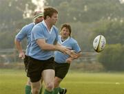 10 June 2004; Gordon D'Arcy in action during Ireland rugby squad training. Sea Point Rugby Football Club, Cape Town, South Africa. Picture credit; Matt Browne / SPORTSFILE