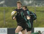10 June 2004; Simon Easterby in action during Ireland rugby squad training. Sea Point Rugby Football Club, Cape Town, South Africa. Picture credit; Matt Browne / SPORTSFILE