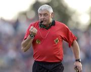29 May 2004; Sean McMahon, Referee. Guinness Leinster Senior Hurling Championship, Offaly v Laois, O' Connor Park, Tullamore, Co. Offaly. Picture credit; Matt Browne / SPORTSFILE
