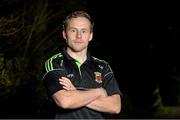 19 August 2013; Mayo captain Andy Moran during a press event ahead of their GAA Football All-Ireland Senior Championship Semi-Final against Tyrone on Sunday. Mayo Press Event, Breaffy House Hotel, Castebar, Co. Mayo. Picture credit: Barry Cregg / SPORTSFILE
