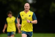 20 August 2013; Munster's Paul O'Connell during squad training ahead of their pre-season friendly against Gloucester on Saturday. Munster Rugby Squad Training, University of Limerick, Limerick. Picture credit: David Maher / SPORTSFILE