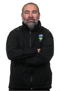 4 February 2023; Manager Andrew Myler poses for a portrait during a UCD squad portrait session at UCD Bowl in Dublin. Photo by Stephen McCarthy/Sportsfile