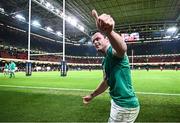 4 February 2023; James Ryan of Ireland after the Guinness Six Nations Rugby Championship match between Wales and Ireland at Principality Stadium in Cardiff, Wales. Photo by David Fitzgerald/Sportsfile