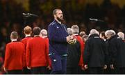 4 February 2023; Ireland head coach Andy Farrell before the Guinness Six Nations Rugby Championship match between Wales and Ireland at Principality Stadium in Cardiff, Wales. Photo by David Fitzgerald/Sportsfile