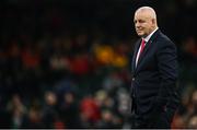 4 February 2023; Wales head coach Warren Gatland before the Guinness Six Nations Rugby Championship match between Wales and Ireland at Principality Stadium in Cardiff, Wales. Photo by Brendan Moran/Sportsfile