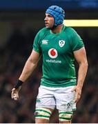 4 February 2023; Tadhg Beirne of Ireland during the Guinness Six Nations Rugby Championship match between Wales and Ireland at Principality Stadium in Cardiff, Wales. Photo by Brendan Moran/Sportsfile