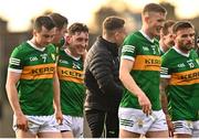 5 February 2023; Paudie Clifford of Kerry, 26, with teammates after the Allianz Football League Division 1 match between Kerry and Monaghan at Fitzgerald Stadium in Killarney, Kerry. Photo by Eóin Noonan/Sportsfile
