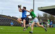 5 February 2023; Lorcan O'Dell of Dublin in action against Séan O'Dea of Limerick during the Allianz Football League Division 2 match between Limerick and Dublin at TUS Gaelic Grounds in Limerick. Photo by Sam Barnes/Sportsfile