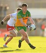 5 February 2023; Jeaic McKelvey of Donegal during the Allianz Football League Division 1 match between Tyrone and Donegal at O'Neill's Healy Park in Omagh, Tyrone. Photo by Ramsey Cardy/Sportsfile