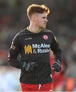 5 February 2023; Conor Meyler of Tyrone before the Allianz Football League Division 1 match between Tyrone and Donegal at O'Neill's Healy Park in Omagh, Tyrone. Photo by Ramsey Cardy/Sportsfile