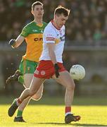 5 February 2023; Darragh Canavan of Tyrone during the Allianz Football League Division 1 match between Tyrone and Donegal at O'Neill's Healy Park in Omagh, Tyrone. Photo by Ramsey Cardy/Sportsfile