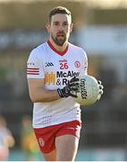 5 February 2023; Niall Sludden of Tyrone during the Allianz Football League Division 1 match between Tyrone and Donegal at O'Neill's Healy Park in Omagh, Tyrone. Photo by Ramsey Cardy/Sportsfile