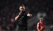 4 February 2023; Referee Colm Lyons during the Allianz Hurling League Division 1 Group A match between Cork and Limerick at Páirc Ui Chaoimh in Cork. Photo by Eóin Noonan/Sportsfile