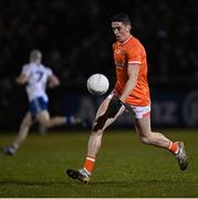 28 January 2023; Rory Grugan of Armagh during the Allianz Football League Division 1 match between Monaghan and Armagh at St Mary's Park in Castleblayney, Monaghan. Photo by Ramsey Cardy/Sportsfile