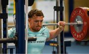 6 February 2023; Liam Turner during a Leinster Rugby gym session at Leinster HQ in Dublin. Photo by Harry Murphy/Sportsfile