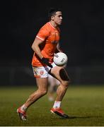 28 January 2023; Stefan Campbell of Armagh during the Allianz Football League Division 1 match between Monaghan and Armagh at St Mary's Park in Castleblayney, Monaghan. Photo by Ramsey Cardy/Sportsfile
