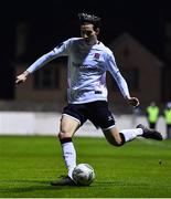 3 February 2023; Louis Annesley of Dundalk during the Jim Malone Cup match between Drogheda United and Dundalk at Weaver's Park in Drogheda, Louth. Photo by Ben McShane/Sportsfile
