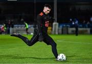 3 February 2023; Dundalk goalkeeper Mark Byrne during the Jim Malone Cup match between Drogheda United and Dundalk at Weaver's Park in Drogheda, Louth. Photo by Ben McShane/Sportsfile