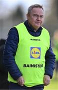 6 February 2023; Meath manager David Nelson during the 2023 Lidl Ladies National Football League Division 1 Round 3 between Galway and Meath at Páirc Tailteann in Navan, Meath. Photo by Piaras Ó Mídheach/Sportsfile