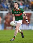 5 February 2023; Stephen Coen of Mayo during the Allianz Football League Division 1 match between Armagh and Mayo at Box-It Athletic Grounds in Armagh. Photo by Brendan Moran/Sportsfile