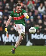 5 February 2023; Matthew Ruane of Mayo during the Allianz Football League Division 1 match between Armagh and Mayo at Box-It Athletic Grounds in Armagh. Photo by Brendan Moran/Sportsfile