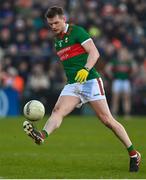 5 February 2023; Matthew Ruane of Mayo during the Allianz Football League Division 1 match between Armagh and Mayo at Box-It Athletic Grounds in Armagh. Photo by Brendan Moran/Sportsfile