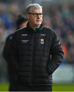 5 February 2023; Mayo manager Kevin McStay during the Allianz Football League Division 1 match between Armagh and Mayo at Box-It Athletic Grounds in Armagh. Photo by Brendan Moran/Sportsfile