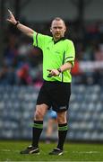 6 February 2023; Referee Garryowen McMahon during the 2023 Lidl Ladies National Football League Division 1 Round 3 match between Cork and Dublin at Pairc Ui Rinn in Cork. Photo by Eóin Noonan/Sportsfile
