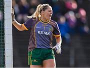 6 February 2023; Meath goalkeeper Monica McGuirk during the 2023 Lidl Ladies National Football League Division 1 Round 3 between Galway and Meath at Páirc Tailteann in Navan, Meath. Photo by Piaras Ó Mídheach/Sportsfile