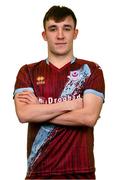 6 February 2023; Michael Leddy stands for a portrait during a Drogheda United squad portrait session at Weaver's Park in Drogheda, Louth. Photo by Seb Daly/Sportsfile