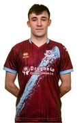 6 February 2023; Michael Leddy stands for a portrait during a Drogheda United squad portrait session at Weaver's Park in Drogheda, Louth. Photo by Seb Daly/Sportsfile