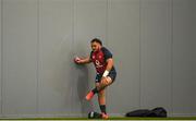 7 February 2023; Roman Salanoa during an Ireland rugby squad training session in the IRFU High Performance Centre at the Sport Ireland Campus in Dublin. Photo by David Fitzgerald/Sportsfile