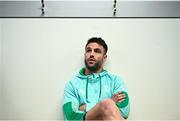 7 February 2023; Conor Murray during an Ireland rugby media conference in the IRFU High Performance Centre at the Sport Ireland Campus in Dublin. Photo by David Fitzgerald/Sportsfile