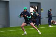 7 February 2023; Mack Hansen during an Ireland rugby squad training at IRFU High Performance Centre at the Sport Ireland Campus in Dublin. Photo by Colm Kelly Morris/Sportsfile