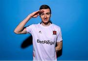 6 February 2023; Daniel Kelly poses for a portrait during a Dundalk squad portrait session at Oriel Park in Dundalk, Louth. Photo by Stephen McCarthy/Sportsfile