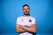 6 February 2023; Andy Boyle poses for a portrait during a Dundalk squad portrait session at Oriel Park in Dundalk, Louth. Photo by Stephen McCarthy/Sportsfile