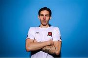 6 February 2023; Louie Annesley poses for a portrait during a Dundalk squad portrait session at Oriel Park in Dundalk, Louth. Photo by Stephen McCarthy/Sportsfile