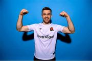 6 February 2023; Paul Doyle poses for a portrait during a Dundalk squad portrait session at Oriel Park in Dundalk, Louth. Photo by Stephen McCarthy/Sportsfile